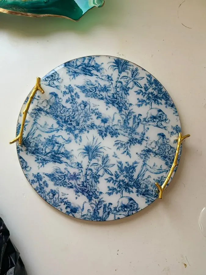 Peça de resina feita por aluna